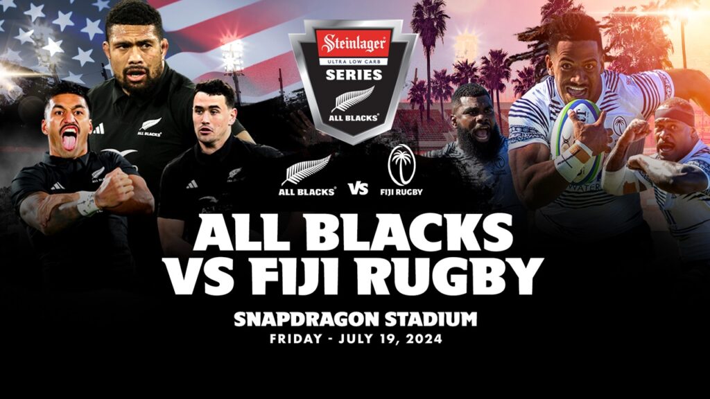 Watch New Zealand All Blacks vs Fiji Live & On Demand Online From Anywhere